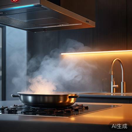 智能无气厨房,安全又智能