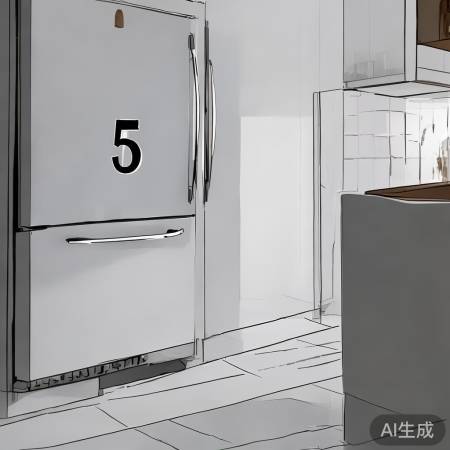 冰箱两侧留5厘米空间,清洁无忧