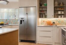 厨房吊轨门如何巧妙避开冰箱摆放难题