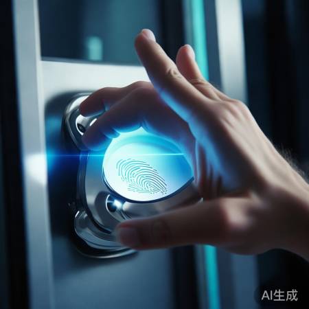 指纹录入,耐心等待识别