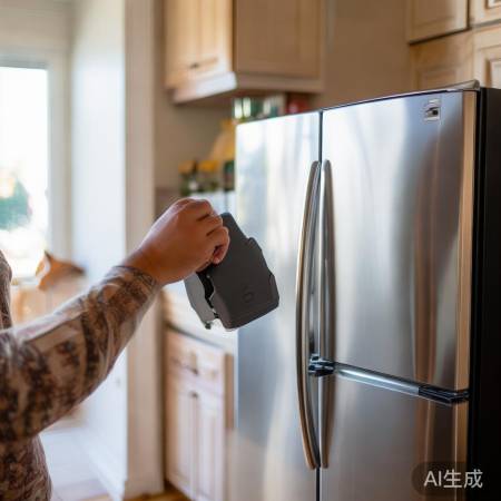 “冰箱盖难题,轻松解锁秘诀”