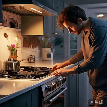 调整燃气阀,排查压力异常