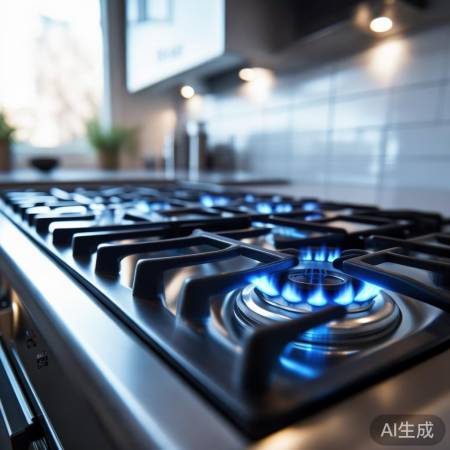 燃气灶功率选适中,节能高效。