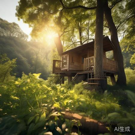 摄影构图,适中高度美