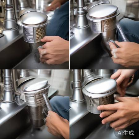 “关闭电源,寻排污口,安全清洗