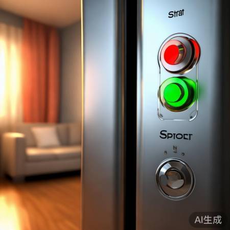 壁挂炉启动红停绿,颜色区分记心