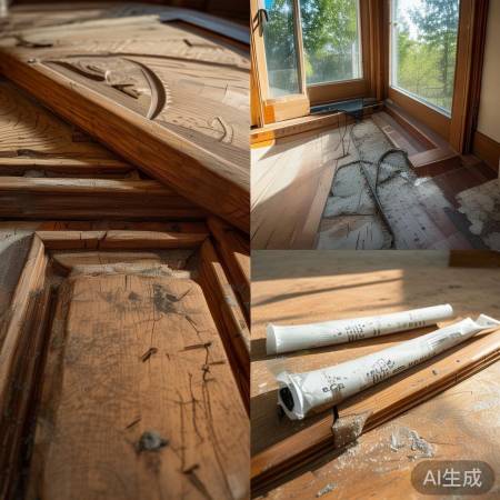 定期检查门框，防变形换密封条