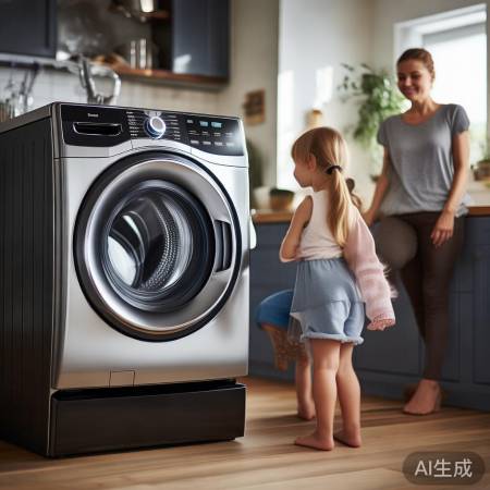 智能洗衣机，自动添加剂，儿童锁