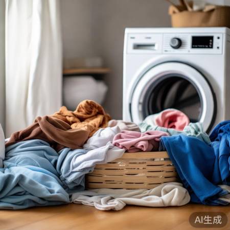 分类洗衣，节水小窍门。