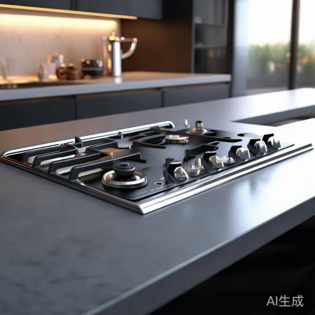 美的燃气灶:安全时尚,智能定时
