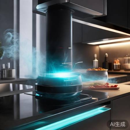 智能感应,吸油烟快,厨房清新。