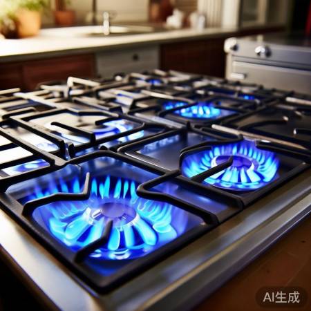 灶具对比:天然气火力强,电磁省