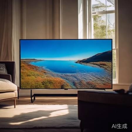 “54英寸4K电视，画质清晰，