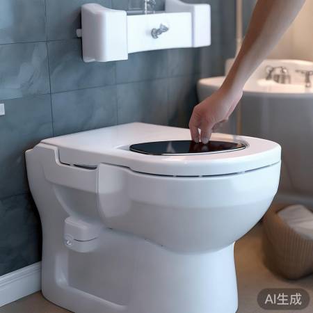 智能马桶神器,防滑防水无忧。