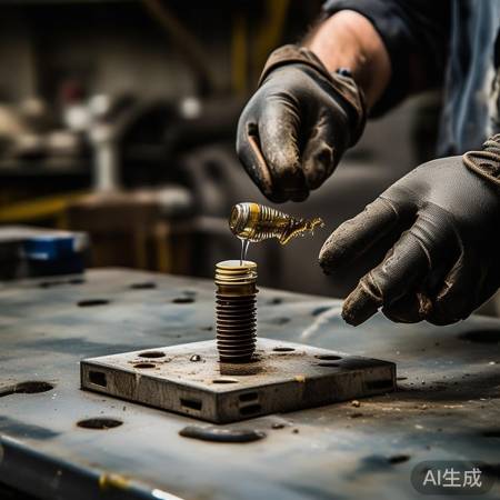 “润滑油助力拧螺丝”