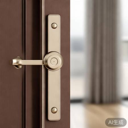 时尚木门指纹锁,融合多种装修风