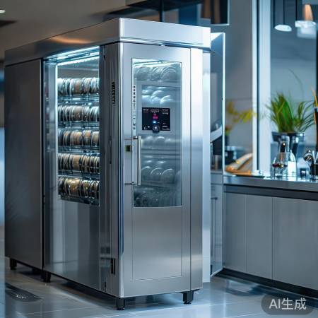 消毒柜:消除餐具病原微生物,非