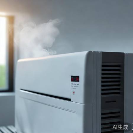空调过热或压力大,自动停机冷却