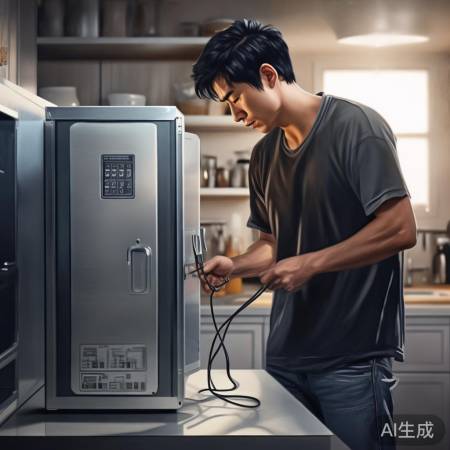 荣事达消毒柜不工作,检查电源线