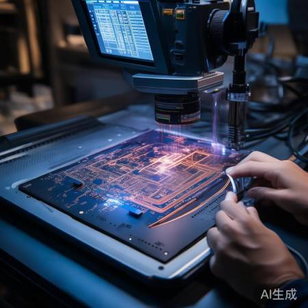 电路扫描检测图