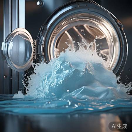 洗衣机内筒失衡,震动剧烈,水花