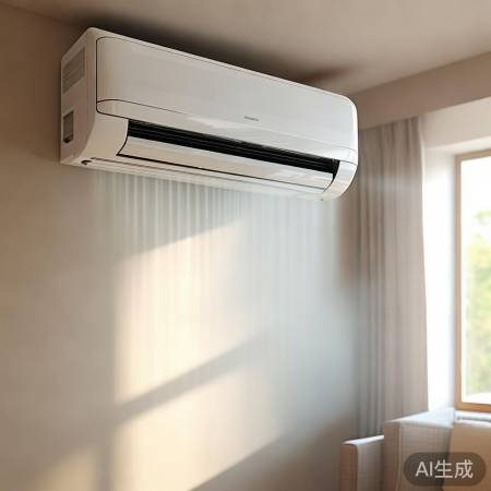 空调宜通风避光,高效制冷。