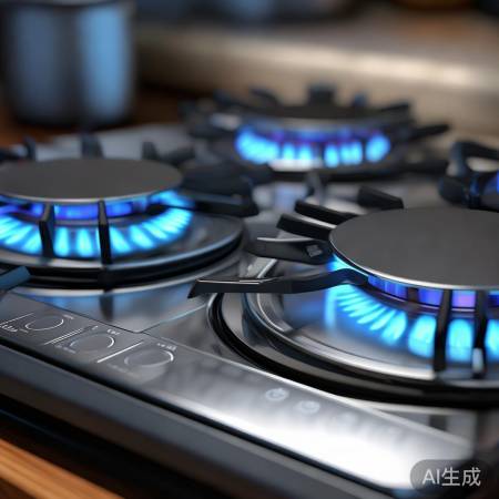 澳柯玛灶台燃气灶操作简便,火力