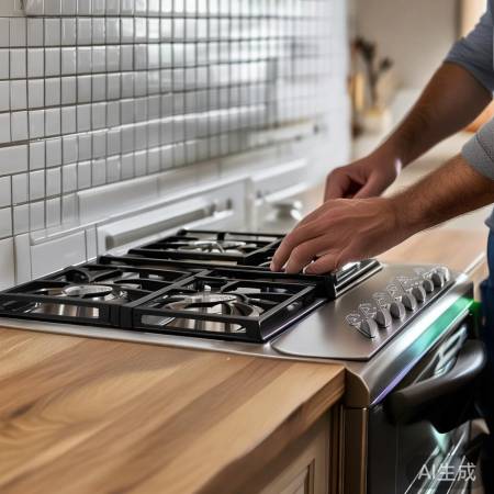 模块化燃气灶,安装简易,初学者