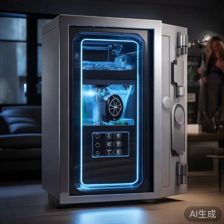 金柜安全防盗,密码锁便捷,安心