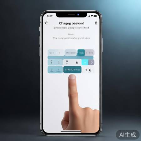 指纹锁换密码,保存设置,解锁验