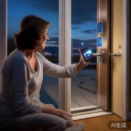 智能锁自动开,紧急时刻护安全