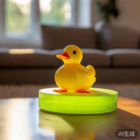 环保家居，小黄鸭底座，安全环保
