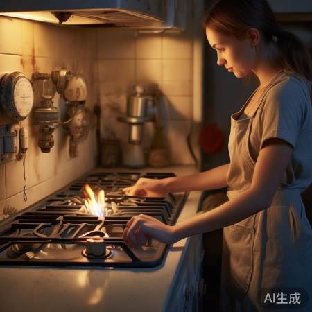 燃气压力低,小火难点燃,检查阀