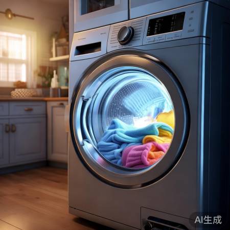 “洗护乐趣，滚筒轻松洗！”