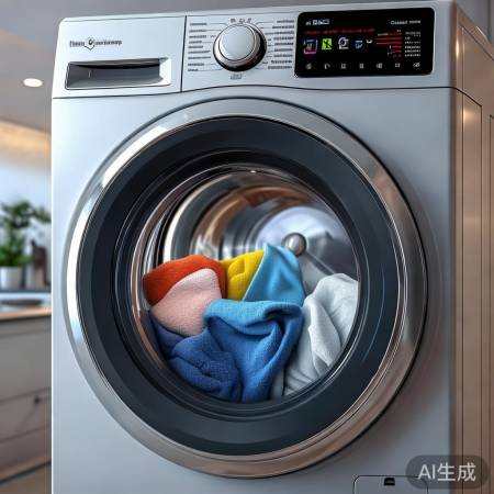 智能洗衣机,自动脱水省心多
