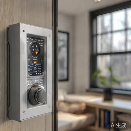 壁挂炉面板:燃气电两型,快慢环