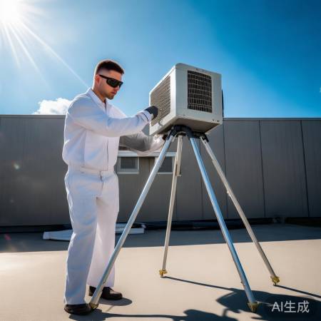 室外机固定三角架,螺丝适度拧紧