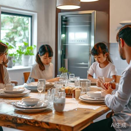 消毒柜辅助,卫生习惯保健康。