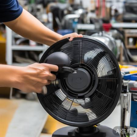 风扇配件简易安装,轻松无忧。