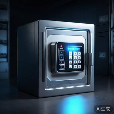 “ZZ电子密码保险柜，多重防护