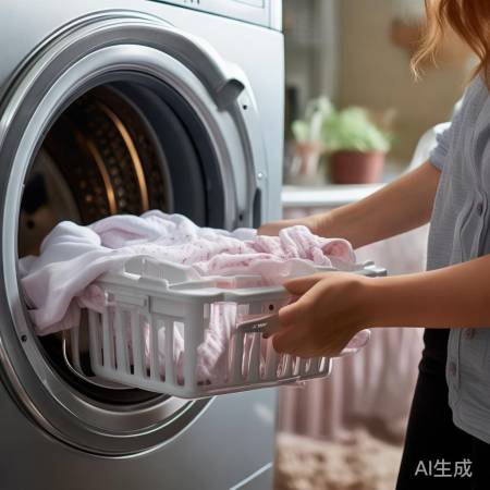 洗衣机宜适度用,防宝宝衣磨损