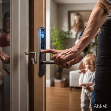 指纹锁,便捷出入,告别忘带钥匙