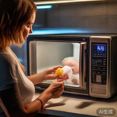 微波炉消毒奶嘴需谨慎,功率与时