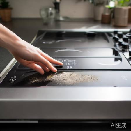 灶台面板清洁恢复操作