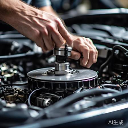 油箱盖装好,密封检查。