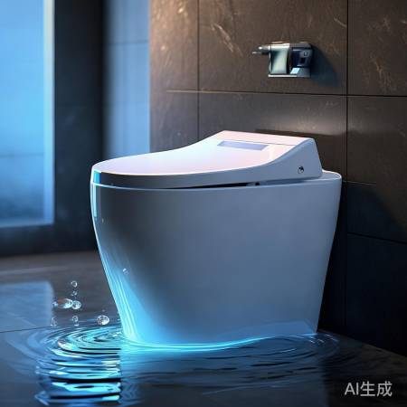 “旋钮智能马桶,冲水节能环保秘