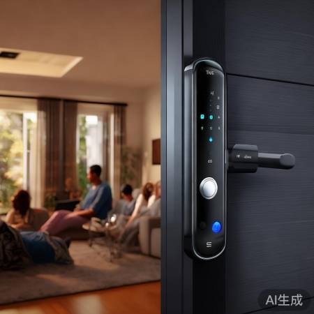 TCL智能锁,守护家,品质生活