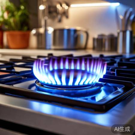 燃气灶火力猛,安全炒煮无忧