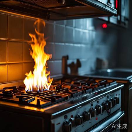 燃气火候过大,有毒气体积累爆炸