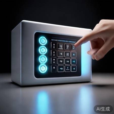 保险柜换电池,重设密码按提示